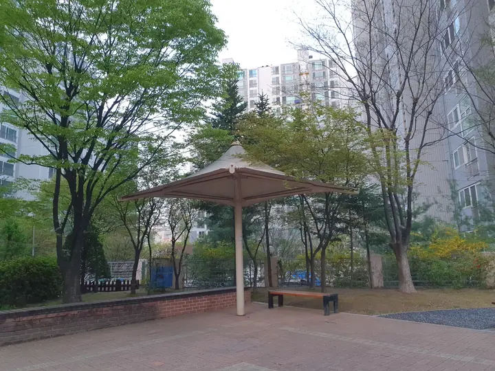 파라솔 쉼터