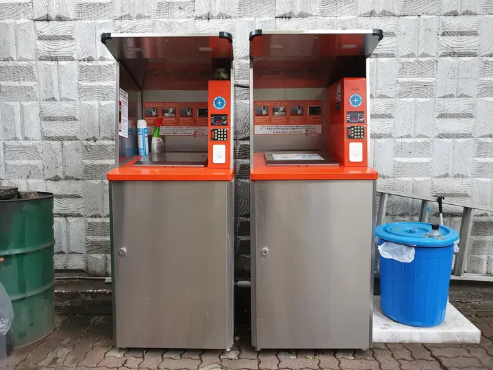 음식물 쓰레기 수거기