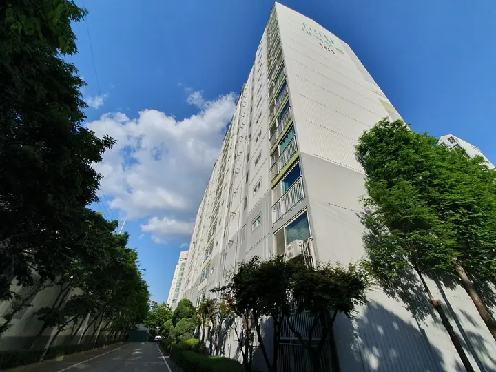 올려다본 15층 동